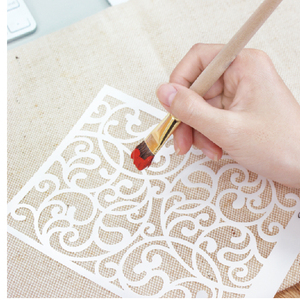 Khuôn Tô Vẽ Nghệ Thuật Tái Sử Dụng Tùy Chỉnh Trên Khuôn Tô Thủ Công - Product Image 5