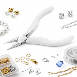 Pince à bec courbé LINDSTROM de qualité export, outil professionnel pour bijoux, équipement artisanal en acier inoxydable pour la mise en forme du fil - Product Image 5