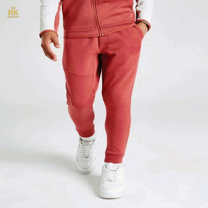 Enfants Survêtement Marque Logo Coton Polyester Garçons Tech Polaire Survêtement Full Zip Hoodie Joggers Sweatpants Survêtement - Product Image 6