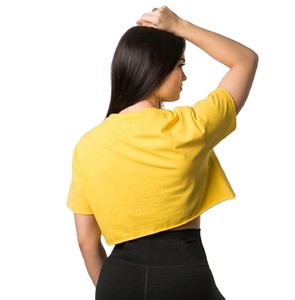 T-shirts amples d'été en coton de qualité supérieure, coupe courte, 180 grammes, col rond, pour usage décontracté - Product Image 6