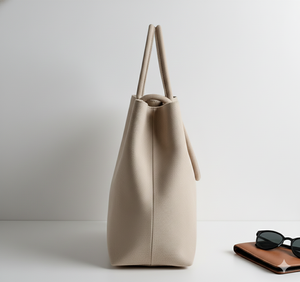 Customizable Canvas Tote Bag 16oz Premium Cotton Heavy Duty Large Women Shoulder Style Carryall with Practical Inside Pocket - Product Image 2