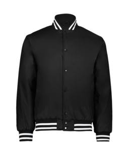 Veste Varsity Homme New 2025 noir avec bretelles pour Bulls Chicago Jacke - Product Image 1