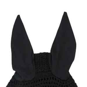 Bonnet anti-bruit en polyester et coton de qualité supérieure pour équitation, masque anti-mouches pour chevaux, voile de mode équestre - Product Image 2