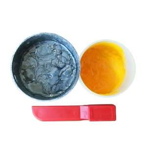 Mastic époxy à deux composants en fonte robuste pour la réparation rapide et <span class=keywords><strong>permanente</strong></span> des métaux, adhésif, 1 lb, boîte - Product Image 5