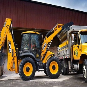 Cargadora de Ruedas JCB 4CX con Retroexcavadora Delantera y Trasera, 2020, Pocas Horas de Trabajo, Equipo de Construcción Potente - Product Image 1