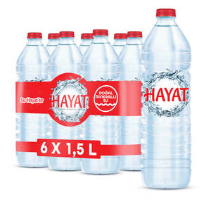 Hayat Premium Wasser 24x500ml Agua de manantial embotellada Fuente mineral natural Suministro de fábrica Precio al por mayor Exportación Stock listo - Product Image 3