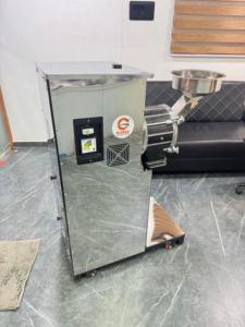 Potente máquina trituradora de doble cámara de 5HP 3750W para granos, especias, pulsos, salida de 35KgHr, cuerpo de acero inoxidable, Motor trifásico - Product Image 2