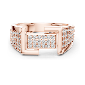 Bague pour femme en diamant de laboratoire de 0,794 carats, clarté VVS-VS EF, or 18 carats, 14 carats, 10 carats et argent 925, or rose, or jaune, or blanc - Product Image 1