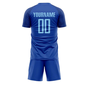 Uniforme de fútbol de calidad superior de diseño personalizado recién llegado para hombres a la venta uniforme de fútbol transpirable de secado rápido de tamaño adulto - Product Image 3