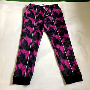 กางเกงวอร์มเล่นกีฬาของผู้ชายกางเกงวิ่งขนแกะพิมพ์โลโก้ตามสั่ง - Product Image 4