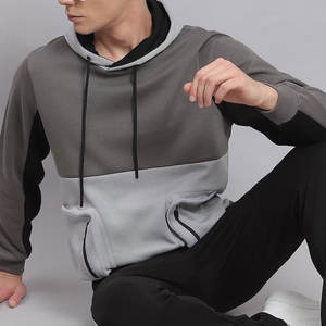 Sudadera con Capucha de Felpa de Mezcla de Poliéster y Algodón Bordada para Invierno, Estilo de Vida Activo, Cálida y Flexible, Comodidad Diaria para Hombre - Product Image 6