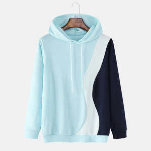 Pull à capuche personnalisé de haute qualité sweats à capuche à manches régulières pour hommes vente en gros de tissu en coton saison d'hiver Techniques de teinture unie - Product Image 2