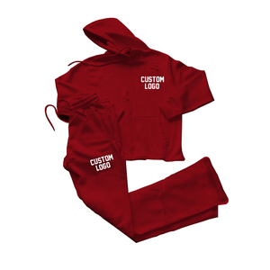 2025 nouveau Design survêtement deux 2 pièces survêtement ensemble pour hommes Flare pantalons de survêtement hommes avec sweats à capuche survêtements au prix de gros - Product Image 5