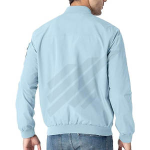 2025 Blouson aviateur pour hommes personnalisé avec col montant High Street Style propre Logo-Derniers vêtements de mode en gros - Product Image 2