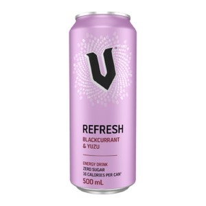 Boîte de boisson énergétique V Energy de 500 ml, emballage en aluminium personnalisé pour soda au guarana avec saveur infusée au café et à la caféine - Product Image 2