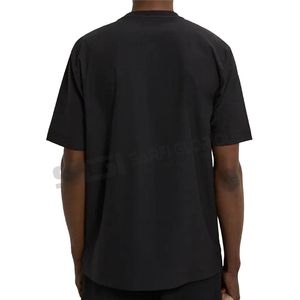 2025 mejor calidad nueva llegada algodón Spandex camiseta de gran tamaño opciones multicolores Fitness entrenamiento gimnasio camisetas - Product Image 2