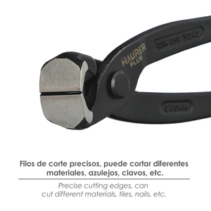 Pinze Professionali Russe Plus DIN/ISO 9242 in Cromo Vanadio Nero 9 Pollici - Product Image 3