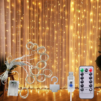 Guirlandes solaires à piles USB, éclairage festif, ambiance romantique pour la décoration du Ramadan, de Pâques, des anniversaires et des célébrations