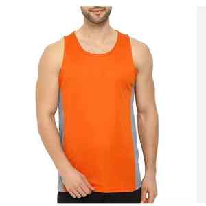 Vêtements de sport d'été pour hommes Chemise de compression Séchage rapide Élastique Gym Workout Débardeur Jogger Wear - Product Image 1