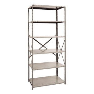 Unidad de estantería abierta extra resistente con 6 estantes (122 cm de ancho x 30 cm de profundidad x 220 cm de altura) - Product Image 5