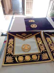 Grand Master Lodge <b>Apron</b> Purple - Product Image 6