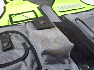 Chaleco DE SEGURIDAD personalizado OEM último diseño táctico de alta visibilidad con logotipo chaqueta de trabajo reflectante con cremallera frontal de poliéster - Product Image 6