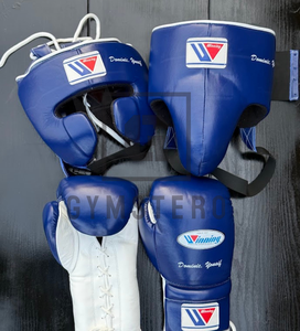 Conjunto de Boxeo Personalizable de Cuero de Alta Calidad con Cierre de Cordones, Correa de Muñeca Ajustable y Logotipo Personalizado para Artes Marciales y Fitness - Product Image 6