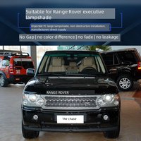 Couvre-phare pour Land Rover Range Rover Vogue L322 2005-2009, remplacement de la coque du phare avant, lentille en plastique PC transparente