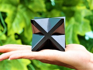 อัญมณีบำบัดทางจิตวิญญาณขนาด40-50มม. สีดำแบบทำด้วยมือ - Product Image 3