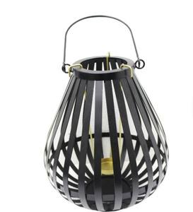 Farol Colgante de Estilo Moderno Hecho a Mano para Velas, Portavelas, Color Negro Mate, Impermeable, para el Festival de Diwali, Venta al por Mayor - Product Image 1