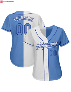 Maillots de baseball personnalisés avec des logos sublimés, des couleurs personnalisées et des numéros de joueur personnalisés - Product Image 6