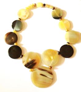 Collar artesanal Javed de la mejor calidad, colgante de cuerno de Búfalo con estilo personalizado para mujer, collar de estilo Animal pulido - Product Image 4