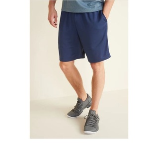 Shorts en toile pour homme, taille haute, avec cordon de serrage, motif uni, poches, décontractés, écologiques, anti-plis, OEM ODM personnalisés - Product Image 4