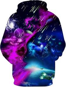 เสื้อมีฮู้ดพิมพ์ลายซับลิเมชันสำหรับผู้ชายเสื้อมีฮู้ดแฟชั่นแบบลำลองใส่ในฤดูหนาว - Product Image 5