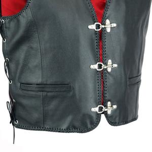 Chaleco Ecuestre de Cuero Marrón para Hombre de la Mejor Calidad, para Montar en Invierno, Transpirable, Estilo Vintage, Personalizable, Precio de Fábrica - Product Image 5