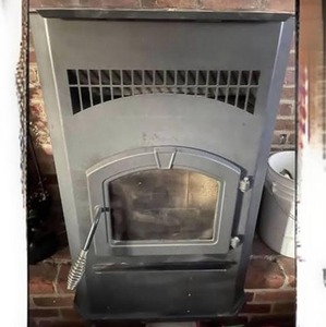 Poêle à granulés de bois moderne, écologique et efficace de 108 kW, alimentation automatique, autoportant, grande puissance calorifique, contrôle de la température - Product Image 5