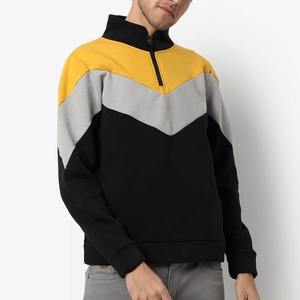 Sudadera con Capucha de Alta Calidad para Hombre, Media Cremallera, Logotipo Personalizado e Impresión Digital, 100% Algodón, Invierno, con Patrón Sólido - Product Image 1