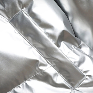 Vêtements d'extérieur Veste imperméable personnalisée pour hommes Vestes d'hiver matelassées brillantes, chaudes et épaisses pour hommes - Product Image 5