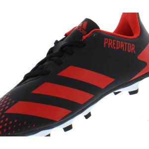 Chaussures Adidas Predator 20.4 Fxg pour garçons Couleur : Noir/Rouge 100% authentiques - Product Image 3