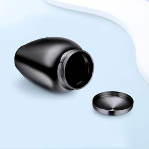 Urna de mariposa para urnas de cremación humana para cenizas Hombres Mujeres Urnas decorativas de recuerdo funerario Tamaño personalizado Negro - Product Image 4