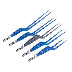 Caronia Chirurgical Top Grade Manuel Européen Pince Bipolaire Instruments Chirurgicaux pour Chirurgie Générale Bipolaire Baïonnette Coagulation - Product Image 6