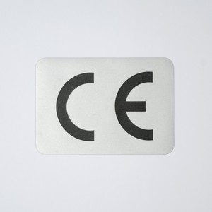 Etiqueta Adhesiva con Marcado CE, Cumplimiento de Productos, Calidad de Exportación Europea, Etiqueta de Conformidad, Maquinaria Industrial - Product Image 1