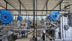 Horno de reciclaje de fusión de aluminio Industrial de 5 toneladas, rodamiento de producción de extrusión de palanquilla Skelner de reverbero de inclinación automática - Product Image 4