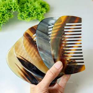 หวีฮอร์นหวีผมรูปเขาควายฮอร์นหวีด้ามจับในอินเดีย - Product Image 6