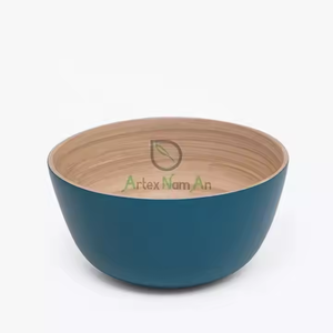 Bols en bambou faits à la main Vaisselle écologique sur mesure directement du Vietnam Conçu pour répondre à vos goûts - Product Image 4