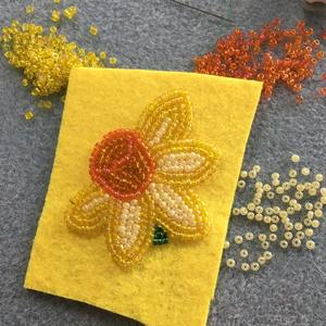 Trendy Bohemian Style Beaded Jewelry Pendants Handmade Colorful Beaded Palm <b>Tree</b> Charm for <b>Bags</b>/Keys Bohemian Accessory - Product Image 3