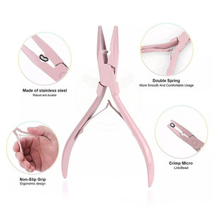 Kit de Accesorios para Extensiones de Cabello de Acero Inoxidable, Juego de Herramientas Profesionales de Alta Calidad para Salón, Construcción Duradera, Garantía OEM de 3 Años - Product Image 2