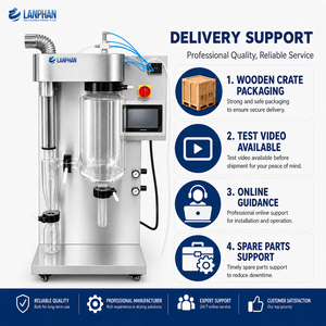 Secador por Aspersión de Laboratorio a <span class=keywords><strong>Pequeña</strong></span> Escala para Leche en Polvo, Ingredientes Alimenticios y Soluciones Proteicas - Product Image 6