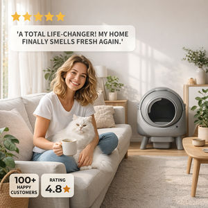 Bac à Litière Automatique et Intelligente pour Chats avec Nettoyage Automatique et Désodorisation - Product Image 4