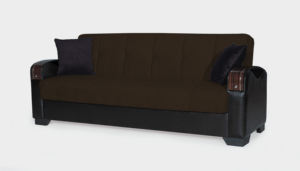 Ensemble de canapé-lit en tissu trois places, luxe moderne, mobilier de luxe moderne avec coussin de rangement pour appartement, utilisation en centre commercial, pour salon - Product Image 4